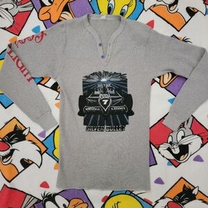 Vintage 80s Coors Light Silver Bullet Race Car Long Sleeve